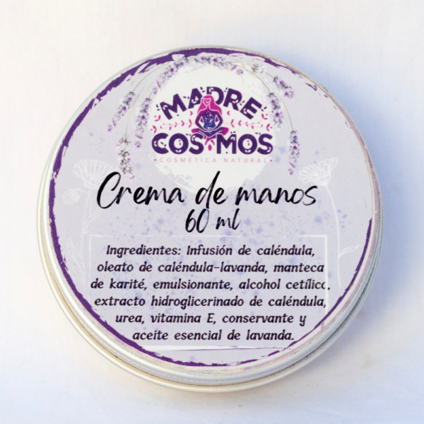 CREMA DE MANOS CALÉNDULA-LAVANDA 60 ml